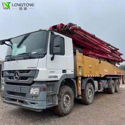 स्वनिर्धारित Iveco मिक्सर कंक्रीट पंप दूसरा हाथ 120M³ / H 550L
