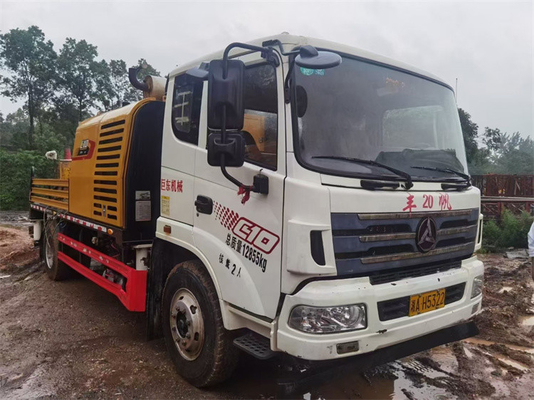 जूमलियन प्रयुक्त ट्रक कंक्रीट लाइन पम्प ट्रक 45m3 / h . घुड़सवार