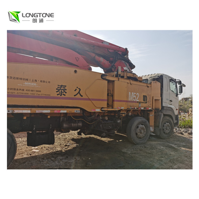 Putzmeister ट्रक पर लगा कंक्रीट पंप 52m 4 एक्सल
