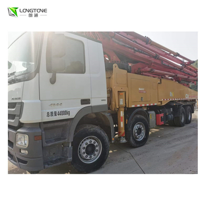 Sany 230mm कंक्रीट पंप ट्रक का उपयोग निर्माण परियोजनाओं के लिए किया जाता है