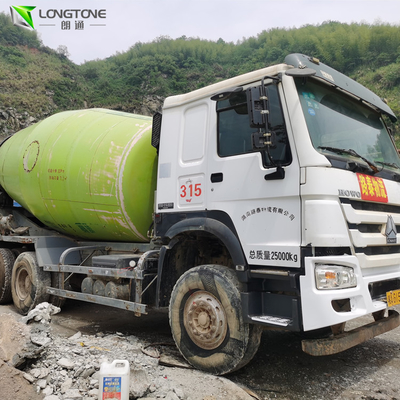 कंक्रीट के लिए सिनोट्रक होवो मिक्सर ट्रक 8m3 12m3 20m3 का इस्तेमाल करता है: